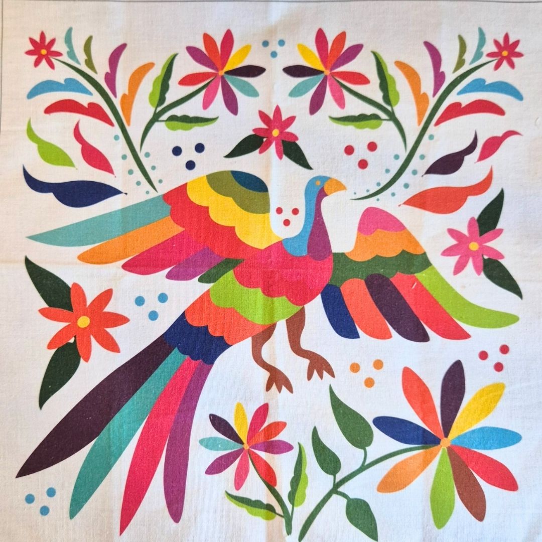 Telas medida 40x40cm.