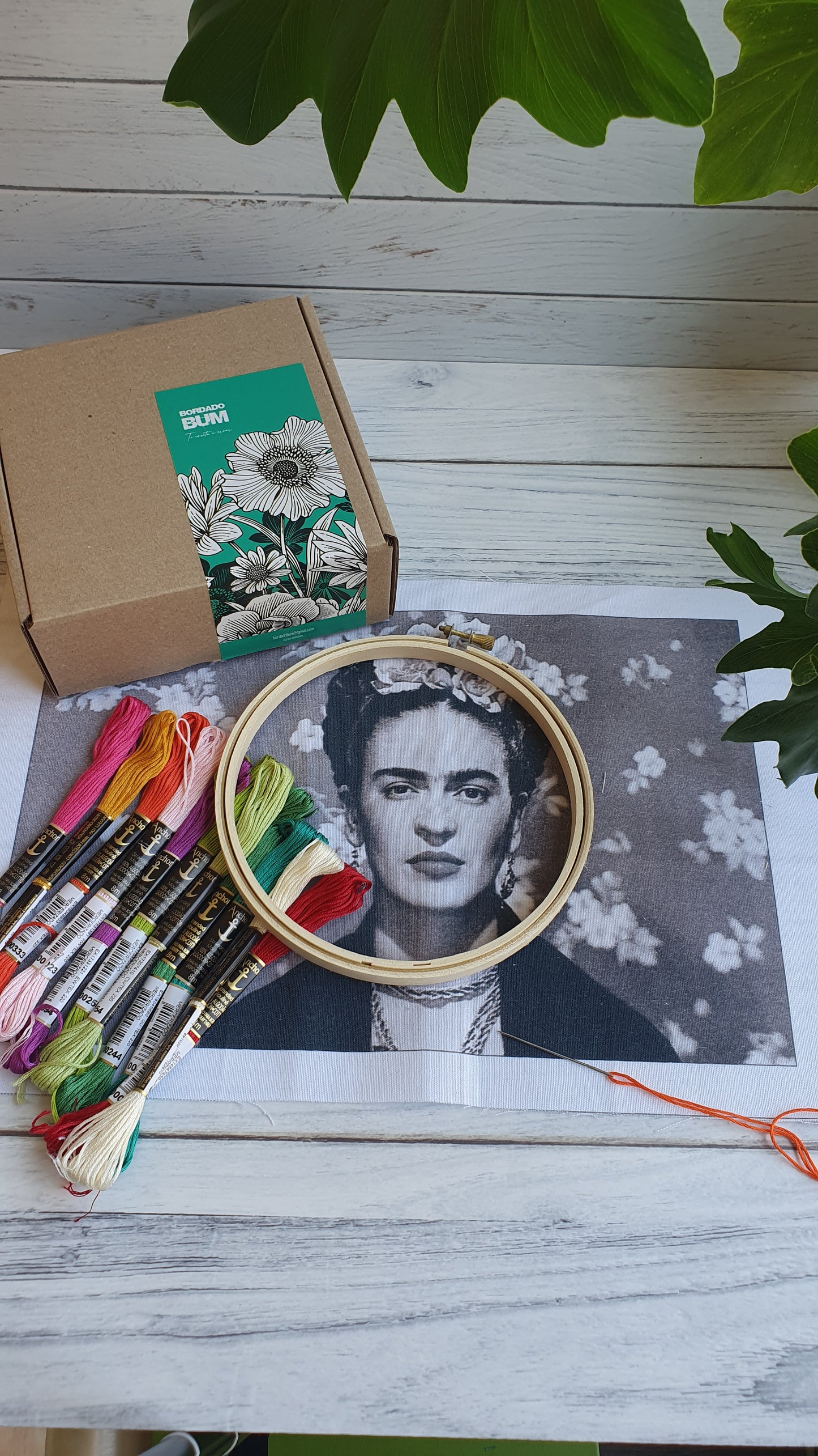 Kit Frida Blanco y Negro (cara)