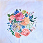 Cojín con tela sobrante para armarlo de 40x40cm.